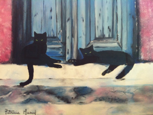 image de la peinture Cats